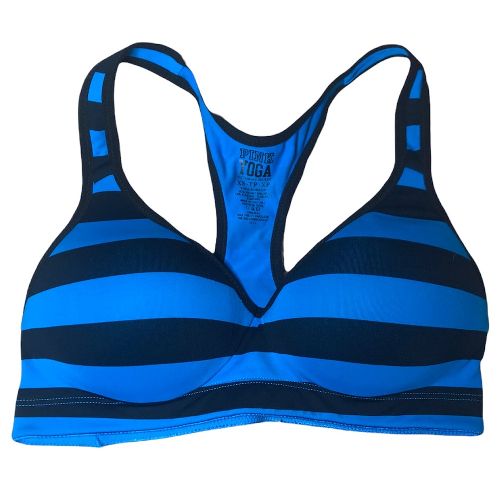 VS PINK YOGA Padded Sports Bra Sz XS